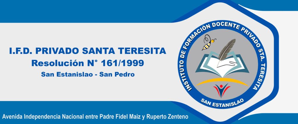 IFD Santa Teresita
www.ifdsantateresita.edu.py
Formación Docente 